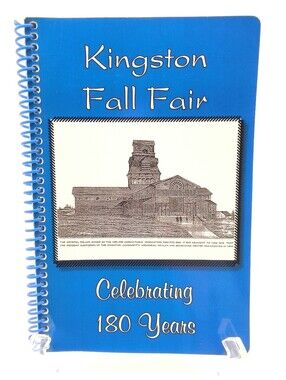 Vintage Kingston Fall Fair 180th Anniversary Community Cookbook